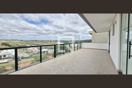 Varanda de casa de condomínio à venda com 5 quartos, 475m² em Alphaville Vespasiano, Vespasiano