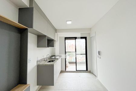 Sala/Cozinha de apartamento para alugar com 1 quarto, 27m² em Vila Dom Pedro Ii, São Paulo