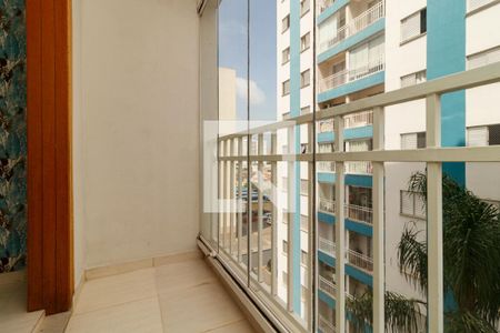 Varanda da Sala de apartamento para alugar com 2 quartos, 54m² em Vila Guilherme, São Paulo