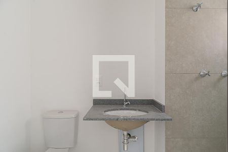 Banheiro de kitnet/studio à venda com 1 quarto, 29m² em Vila Buarque, São Paulo