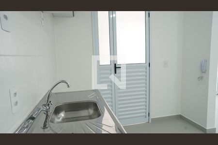 Cozinha de apartamento para alugar com 1 quarto, 44m² em Picanço, Guarulhos