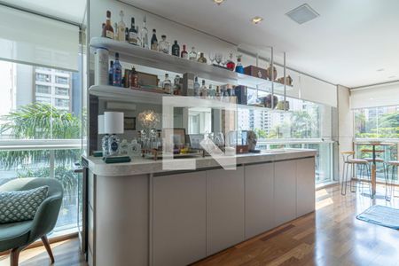 Varanda gourmet de apartamento à venda com 3 quartos, 292m² em Indianópolis, São Paulo