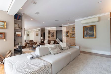 Sala de apartamento à venda com 3 quartos, 292m² em Indianópolis, São Paulo