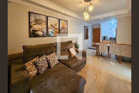 Sala/Cozinha de apartamento para alugar com 2 quartos, 58m² em Parque das Nações, Santo André