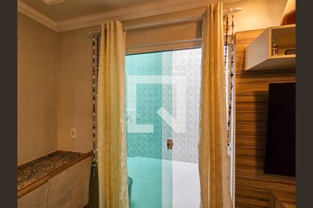 Sala/Cozinha de apartamento para alugar com 2 quartos, 58m² em Parque das Nações, Santo André