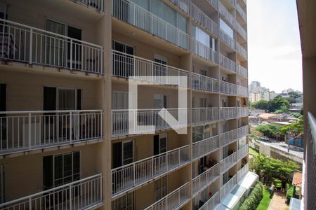 Vista Varanda da Sala de apartamento à venda com 1 quarto, 37m² em Vila Palmeiras, São Paulo