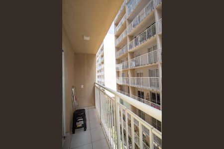 Varanda da Sala de apartamento à venda com 1 quarto, 37m² em Vila Palmeiras, São Paulo