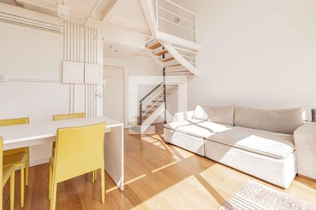 Sala de apartamento para alugar com 1 quarto, 92m² em Moinhos de Vento, Porto Alegre