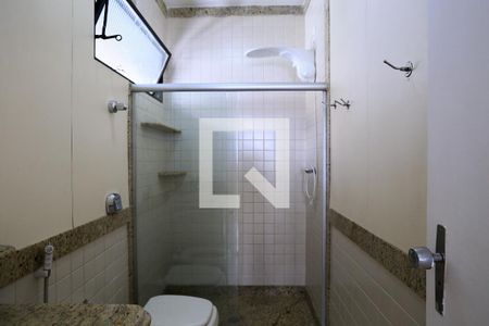Banheiro da Suíte de apartamento à venda com 4 quartos, 192m² em Santo Antônio, Belo Horizonte