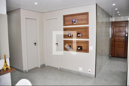 Detalhe - Sala e Sala de Jantar interligada com a Varanda de apartamento para alugar com 4 quartos, 130m² em Jardim Iris, São Paulo