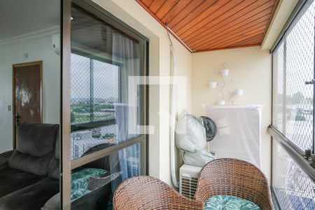 Varanda da sala de apartamento à venda com 3 quartos, 92m² em Vila Mussolini, São Bernardo do Campo