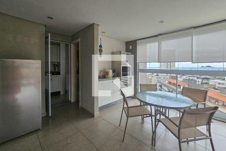 varanda  de apartamento para alugar com 3 quartos, 119m² em Jardim Praiano, Guarujá