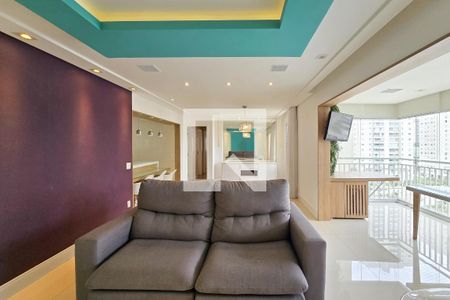 Sala de apartamento para alugar com 3 quartos, 123m² em Centro, São Bernardo do Campo