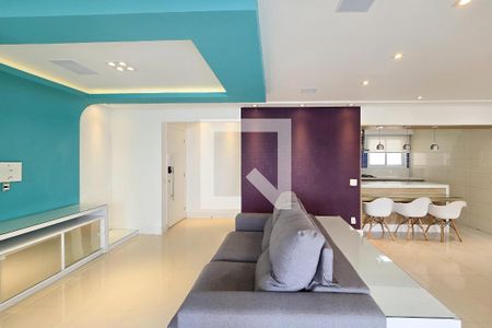 Sala de apartamento para alugar com 3 quartos, 123m² em Centro, São Bernardo do Campo