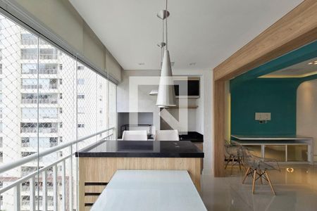 Sacada de apartamento para alugar com 3 quartos, 123m² em Centro, São Bernardo do Campo