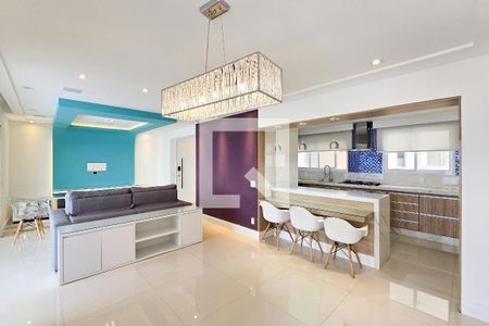 Sala de apartamento para alugar com 3 quartos, 123m² em Centro, São Bernardo do Campo