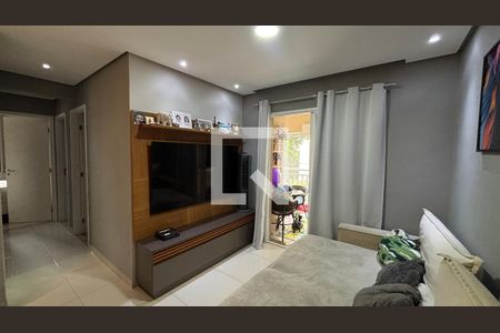Sala - Sala de Jantar  de apartamento à venda com 3 quartos, 79m² em Campestre, Santo André