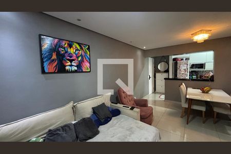 Sala - Sala de Jantar  de apartamento à venda com 3 quartos, 79m² em Campestre, Santo André