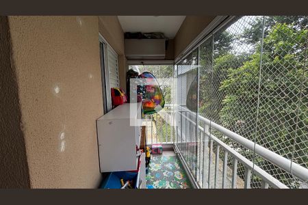 Sala - Sala de Jantar Varanda de apartamento à venda com 3 quartos, 79m² em Campestre, Santo André