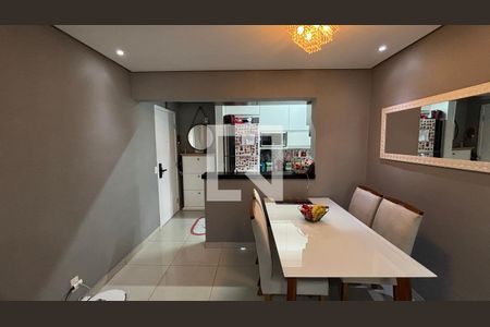 Sala - Sala de Jantar  de apartamento à venda com 3 quartos, 79m² em Campestre, Santo André