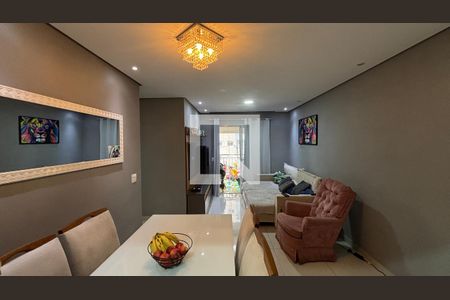 Sala - Sala de Jantar  de apartamento à venda com 3 quartos, 79m² em Campestre, Santo André