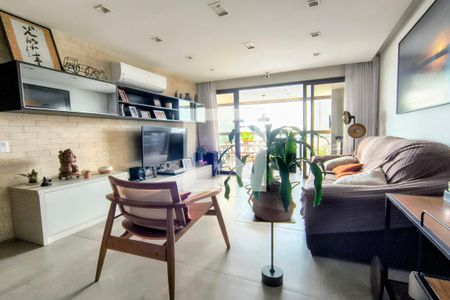 Sala de apartamento para alugar com 4 quartos, 160m² em Barra da Tijuca, Rio de Janeiro