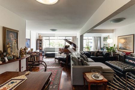 Sala de apartamento à venda com 2 quartos, 154m² em Consolação, São Paulo