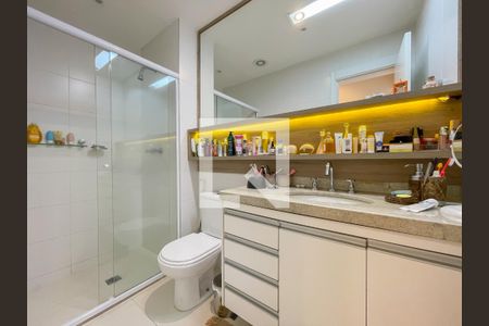 Banheiro da Suíte de apartamento à venda com 3 quartos, 82m² em Adalgisa, Osasco