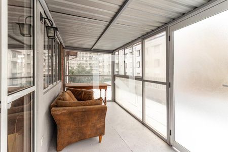 Varanda da Sala de apartamento à venda com 2 quartos, 82m² em Campos Elíseos, São Paulo