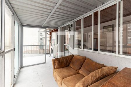 Varanda da Sala de apartamento à venda com 2 quartos, 82m² em Campos Elíseos, São Paulo