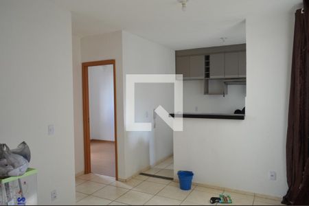 Sala de apartamento para alugar com 2 quartos, 50m² em Chácaras Hipica, Ribeirão Preto