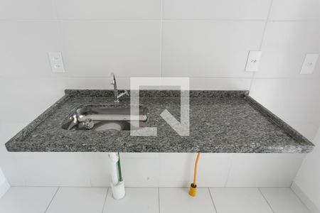 Sala / Cozinha / Pia  de apartamento para alugar com 2 quartos, 46m² em Vila Brasil, São Paulo