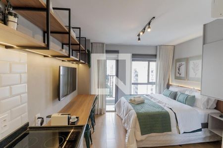 Apartamento para alugar com 1 quarto, 25m² em Santo Amaro, São Paulo