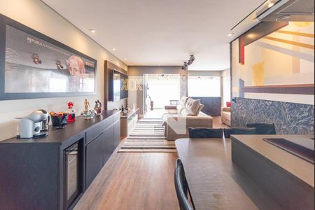 Sala de apartamento à venda com 2 quartos, 77m² em Campestre, Santo André