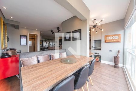 Varanda da Sala de apartamento à venda com 2 quartos, 77m² em Campestre, Santo André