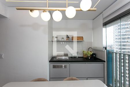 Varanda gourmet de apartamento à venda com 2 quartos, 65m² em Chácara Seis de Outubro, São Paulo