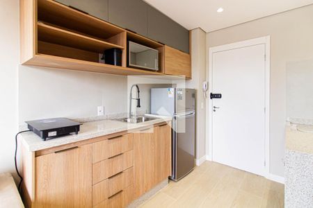 Cozinha / Área de Serviço de apartamento para alugar com 1 quarto, 24m² em Pompeia, São Paulo