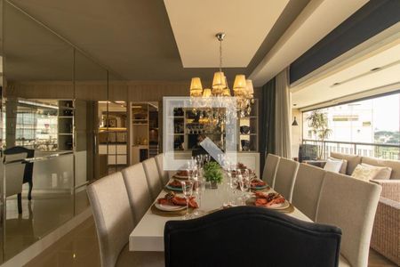 Sala de Jantar de apartamento para alugar com 2 quartos, 164m² em Mossunguê, Curitiba