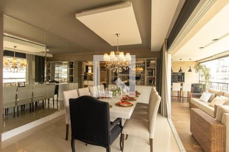 Sala de Jantar de apartamento para alugar com 2 quartos, 164m² em Mossunguê, Curitiba