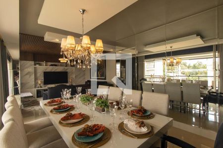 Sala de Jantar de apartamento para alugar com 2 quartos, 164m² em Mossunguê, Curitiba