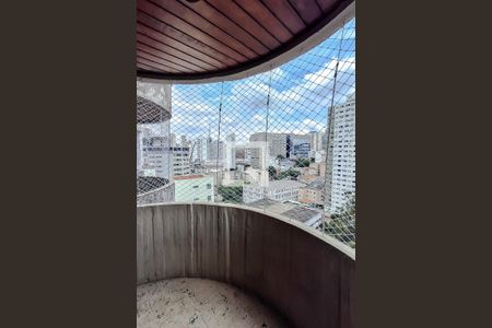 Varanda da Sala de apartamento para alugar com 1 quarto, 34m² em Liberdade, São Paulo