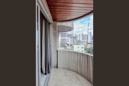 Varanda da Sala de apartamento para alugar com 1 quarto, 34m² em Liberdade, São Paulo