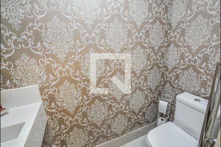 Lavabo de apartamento à venda com 3 quartos, 97m² em Vila Scarpelli, Santo André