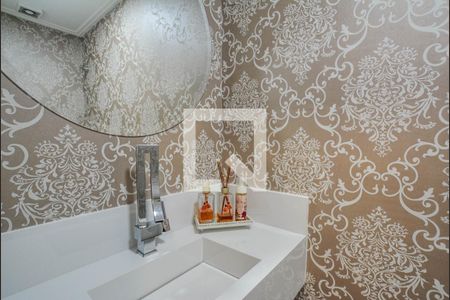 Lavabo de apartamento à venda com 3 quartos, 97m² em Vila Scarpelli, Santo André