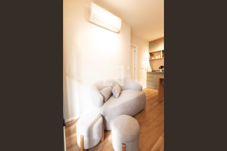 Sala de apartamento à venda com 1 quarto, 35m² em Campo Belo, São Paulo