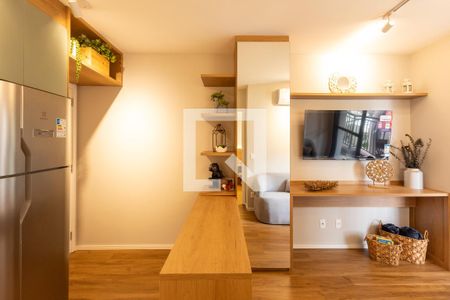 Sala de apartamento à venda com 1 quarto, 35m² em Campo Belo, São Paulo