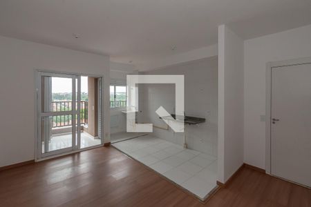 Sala de Estar/Jantar  de apartamento para alugar com 2 quartos, 53m² em Jardim Basilicata, Sumaré