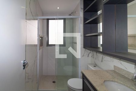 Banheiro de apartamento para alugar com 1 quarto, 31m² em Vila Prudente, São Paulo