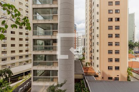 Sacada da Sala de apartamento à venda com 1 quarto, 82m² em Itaim Bibi, São Paulo