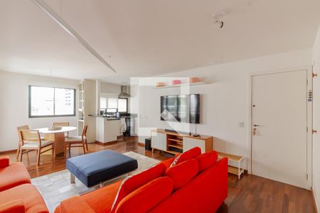 Sala de apartamento à venda com 1 quarto, 82m² em Itaim Bibi, São Paulo